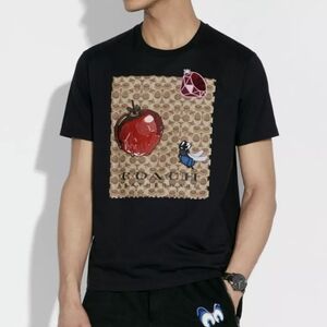 COACH X DISNEY T-shirt With Patches 🍎